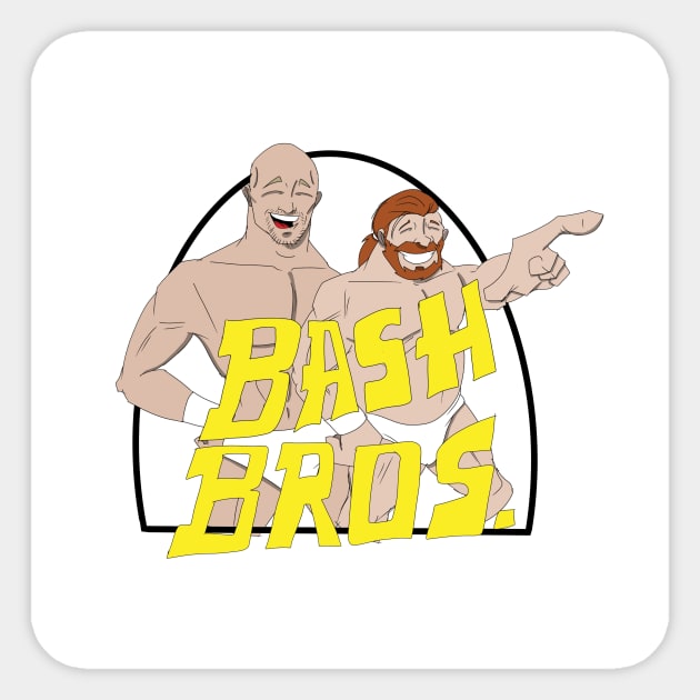 Bash Bros Duo Sticker by Bash Bros